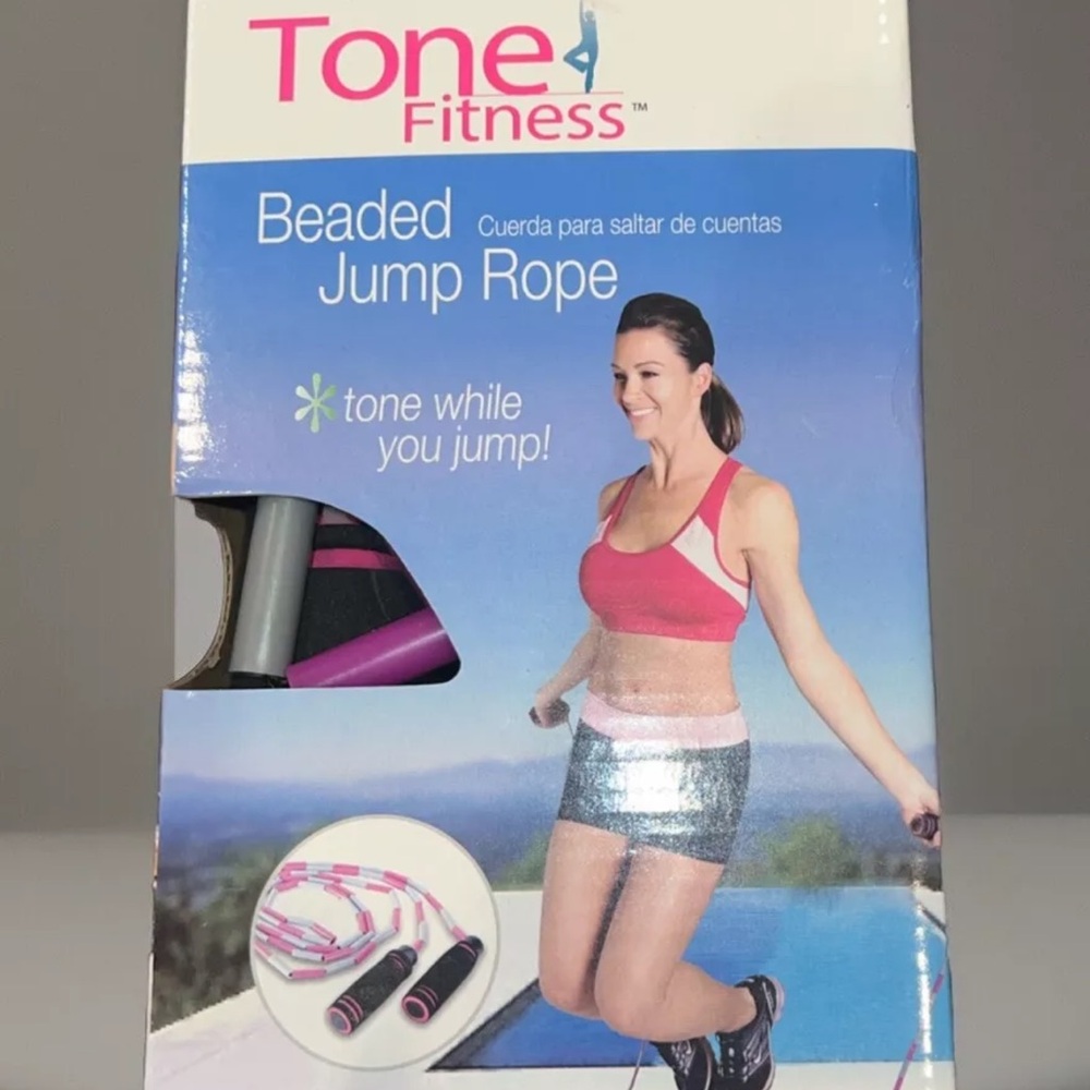 Tone Fitness Beaded Jump Rope!